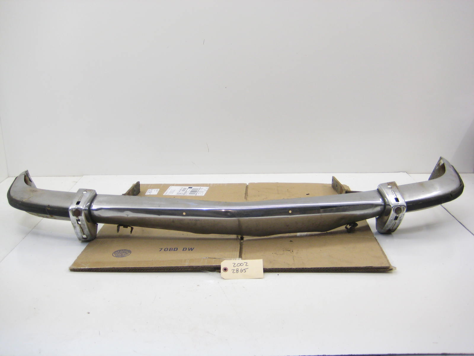 Front Metal Bumper And Brackets
