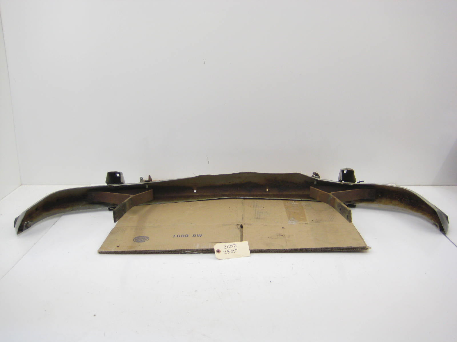 Front Metal Bumper And Brackets