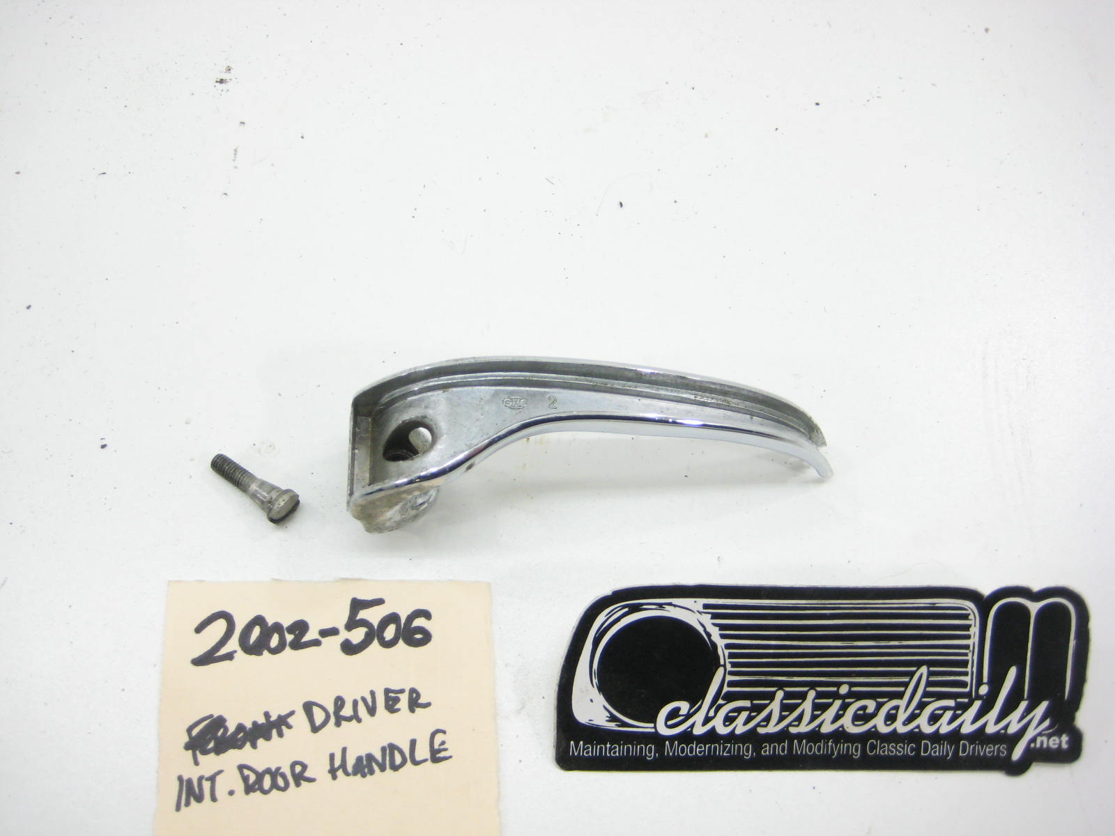 BMW 2002 E10 Late Model Drivers Interior Door Handle 2002 506
