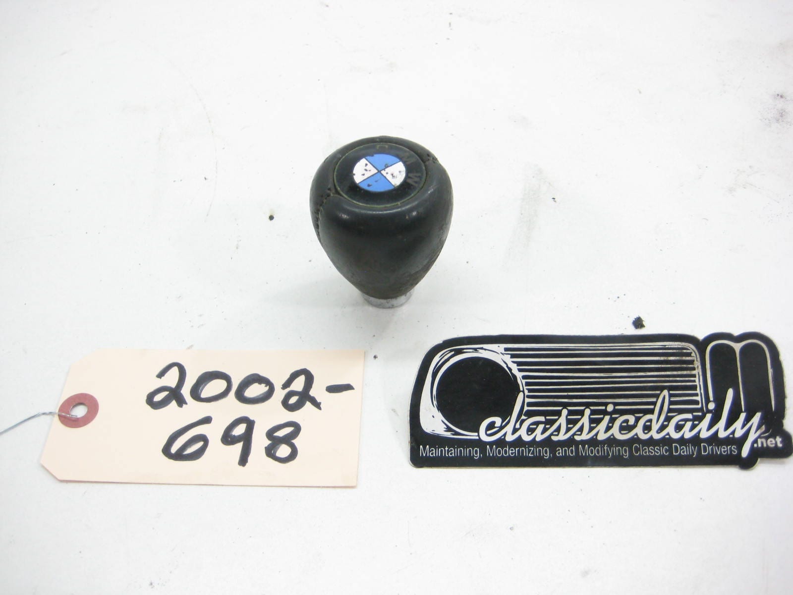 bmw 2002 2002tii e10 roundel label shift knob