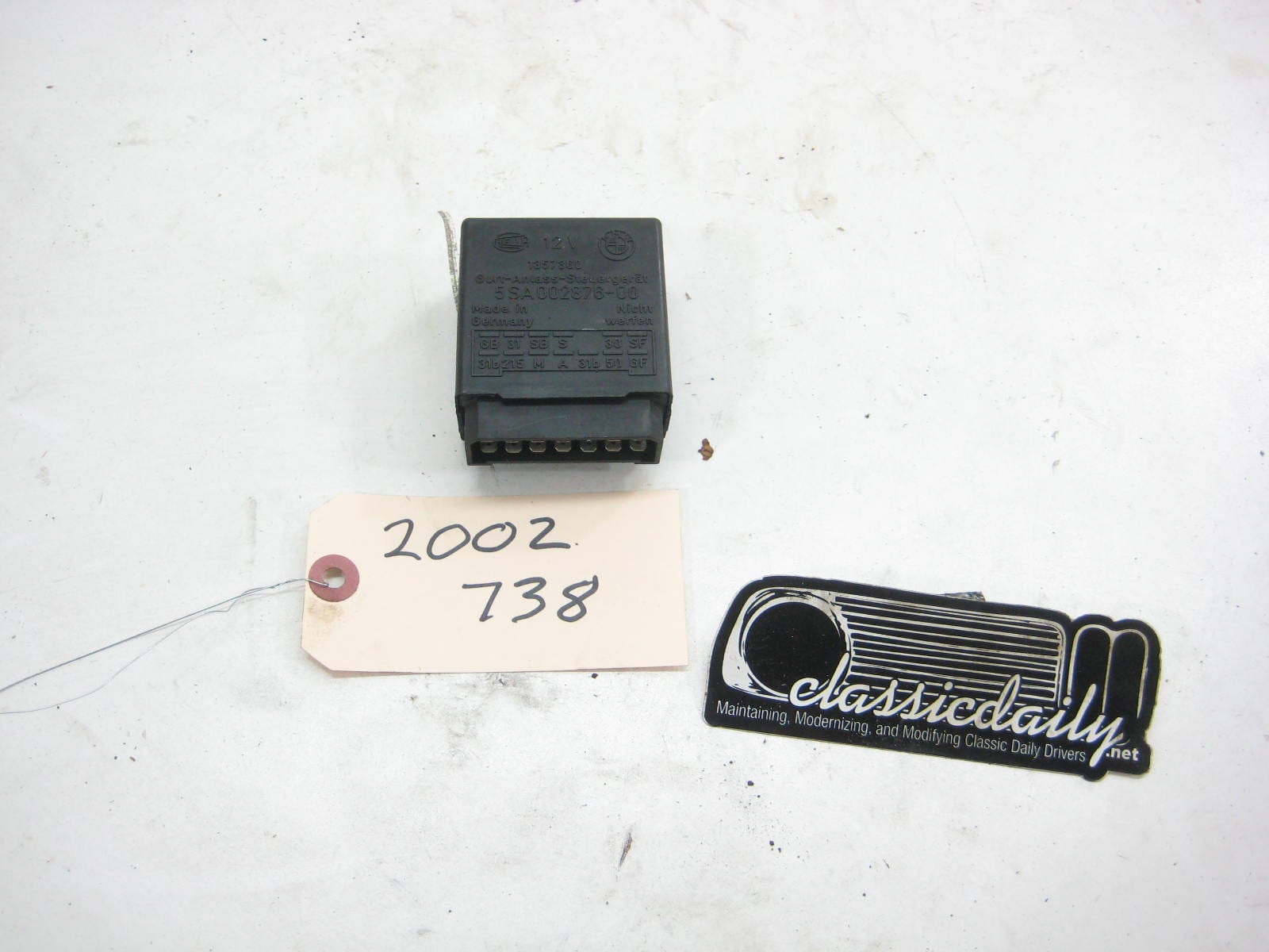 bmw 2002 2002tii e10 emissions module