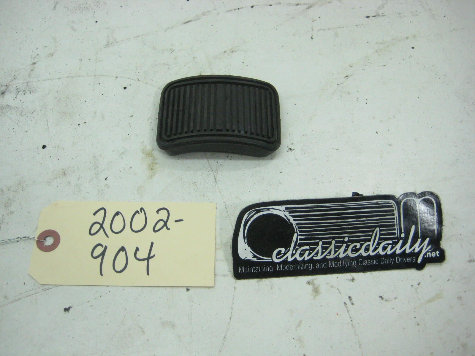 bmw 2002 2002tii e10 brake pedal rubber cover