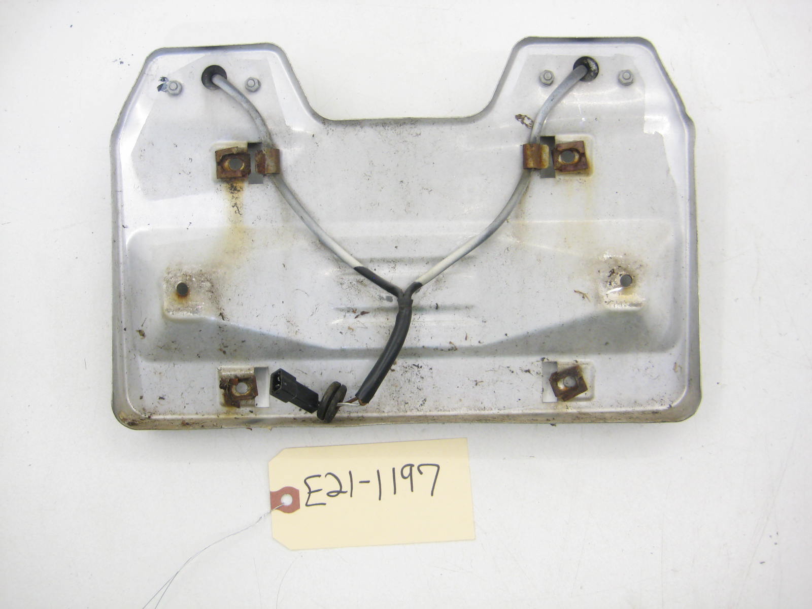 License Plate Holder Bracket With Lights