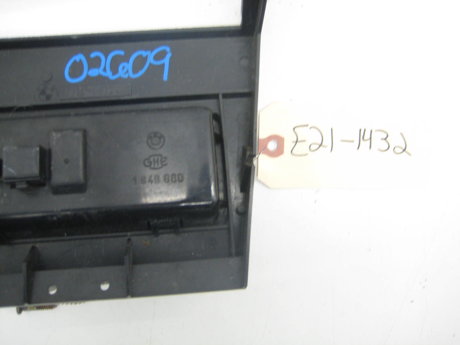 Center Control Face AC Controls