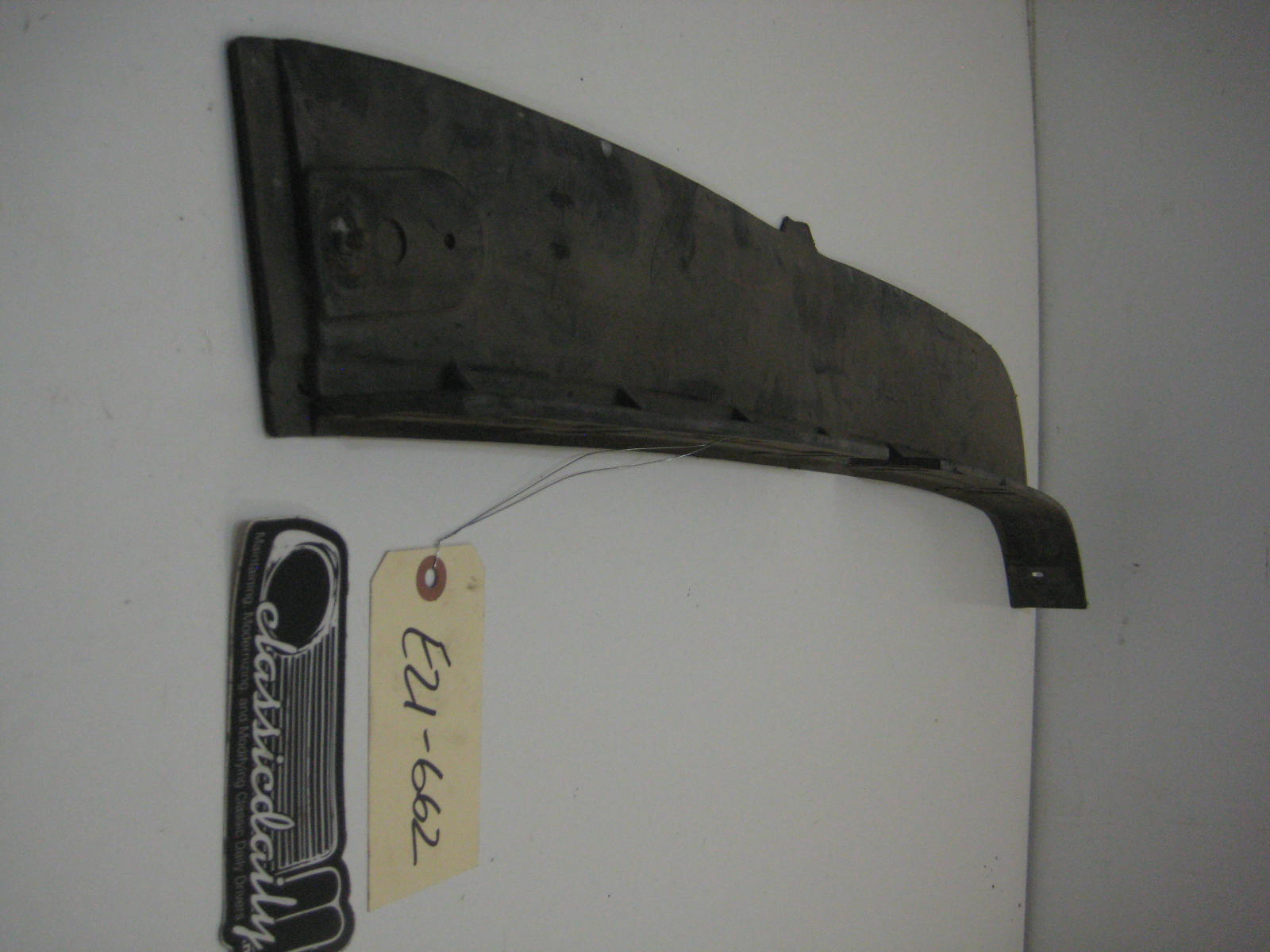bmw e21 320 drivers front upper bumper trim cover