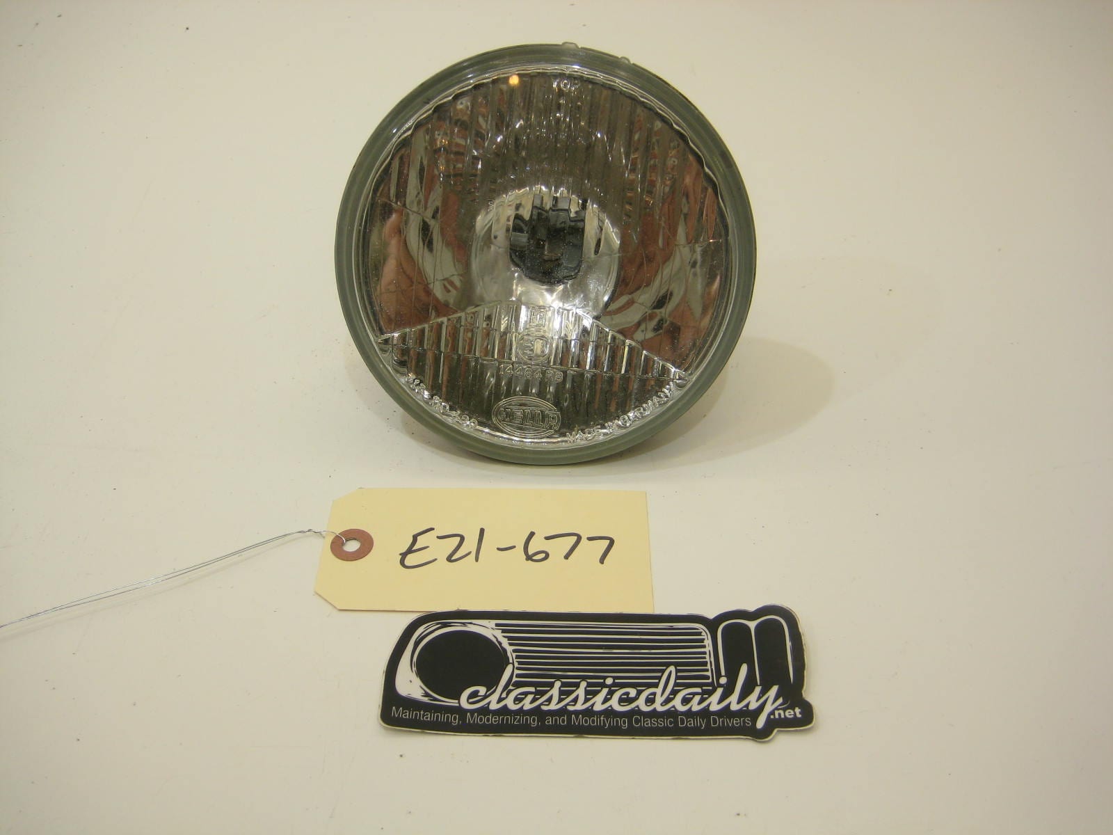 bmw e21 320 hella 5 inch halogen high beam w pigtail 2