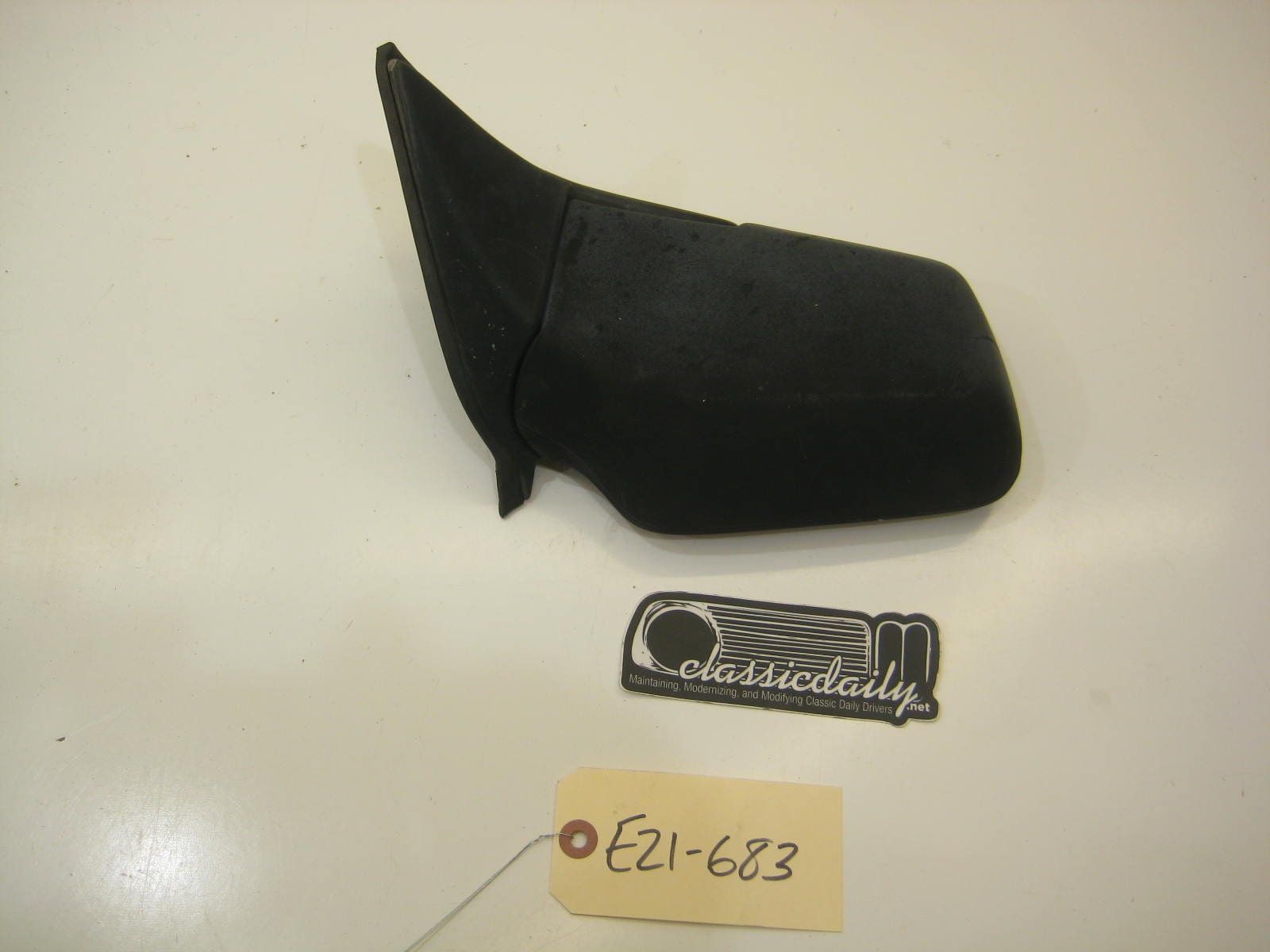 bmw e21 320 side view mirror passenger right black