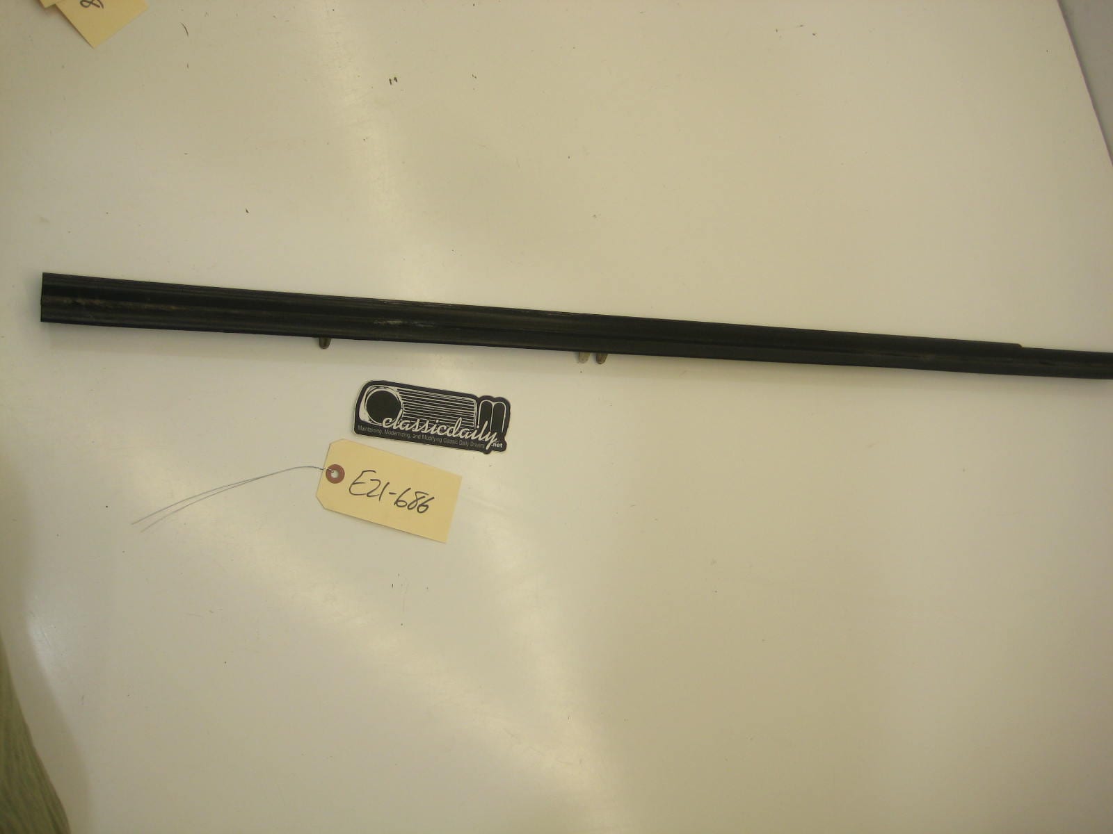 bmw e21 320 passenger right door carpet sill trim 2