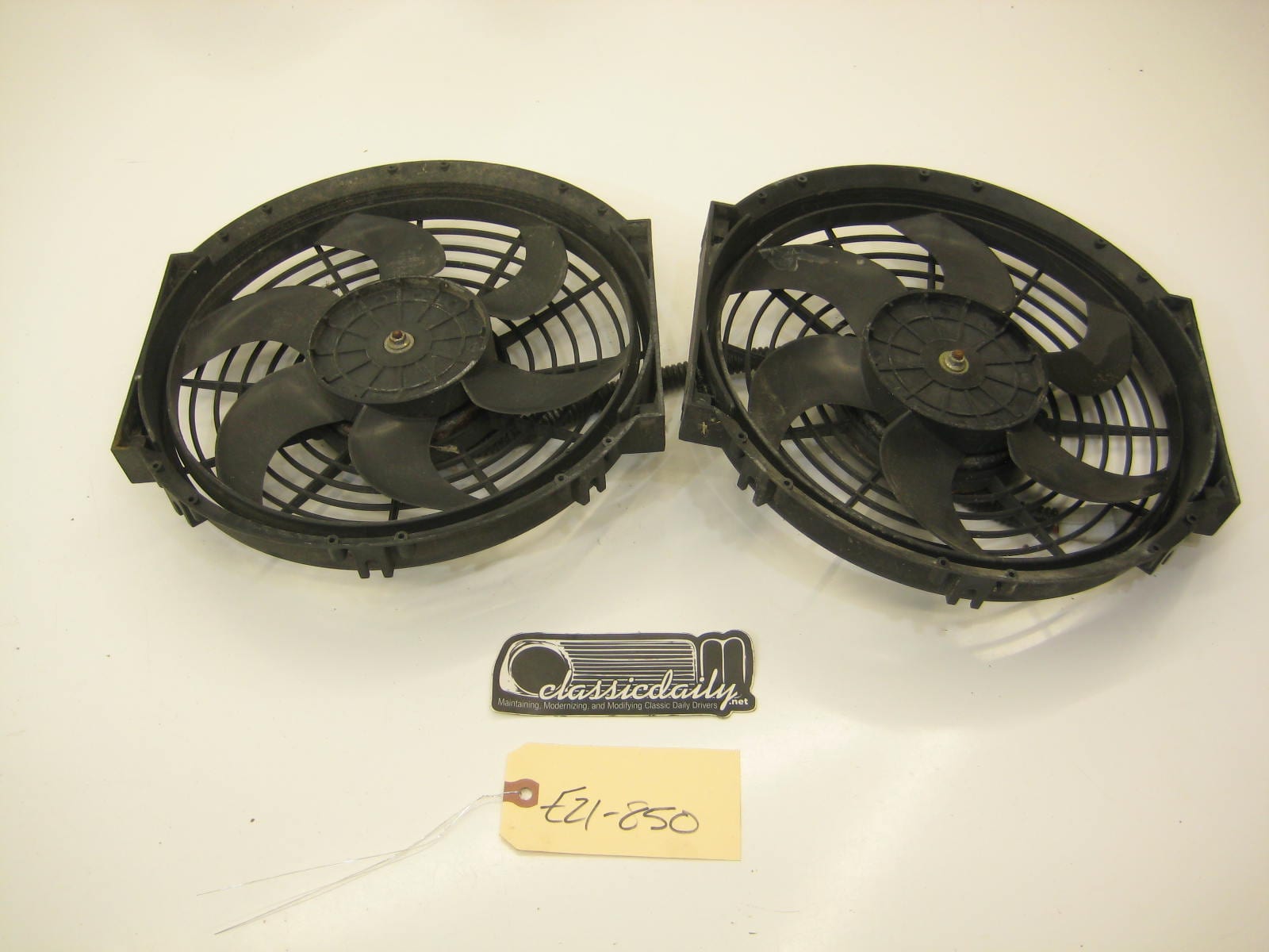 bmw e21 320 electric fans 10 inch