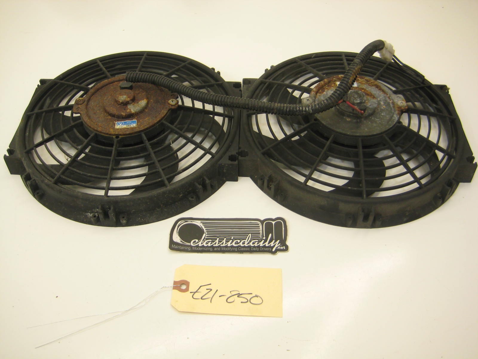 bmw e21 320 electric fans 10 inch