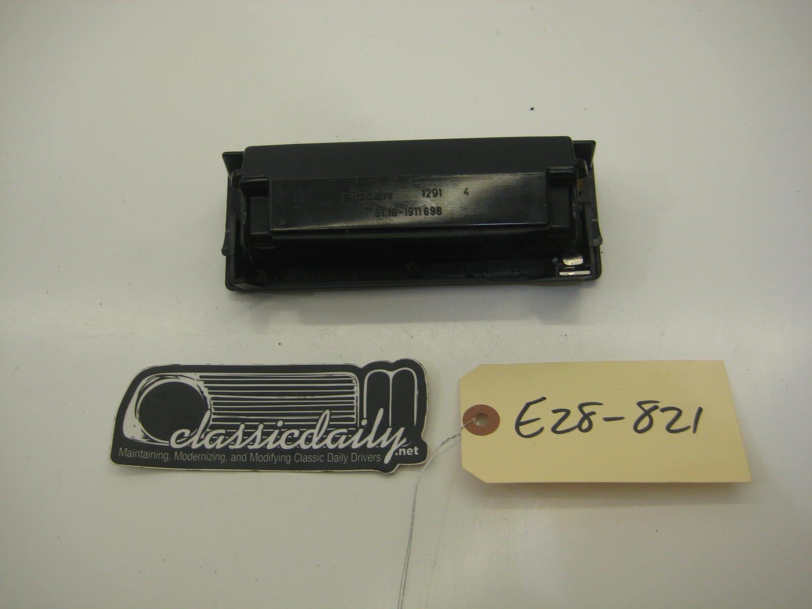 bmw e28 535 535is 528e center console ashtray black