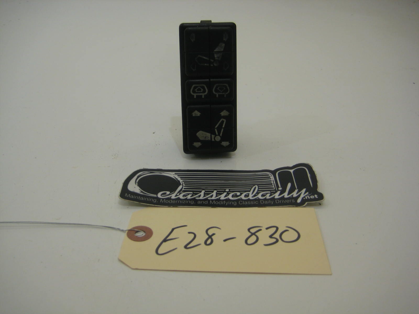 bmw e28 535 535is 528e power seat controls front