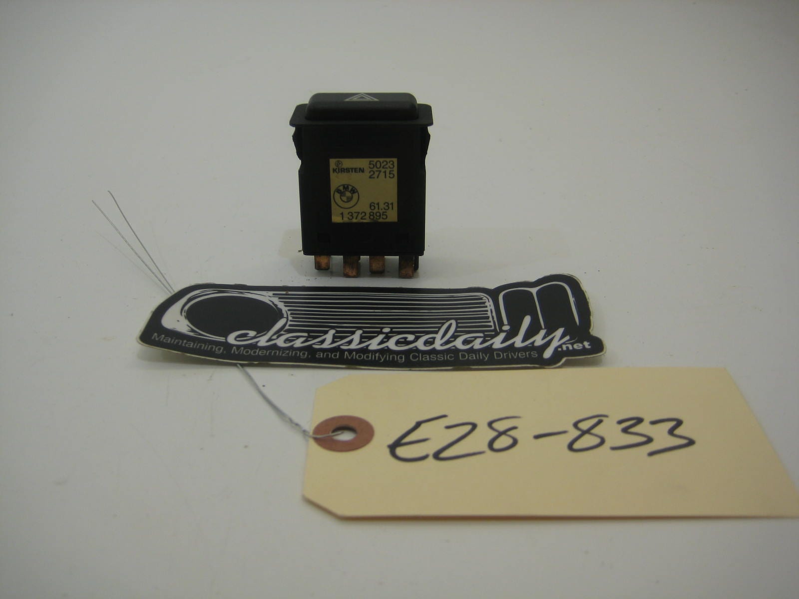 bmw e28 535 535is 528e hazard light switch