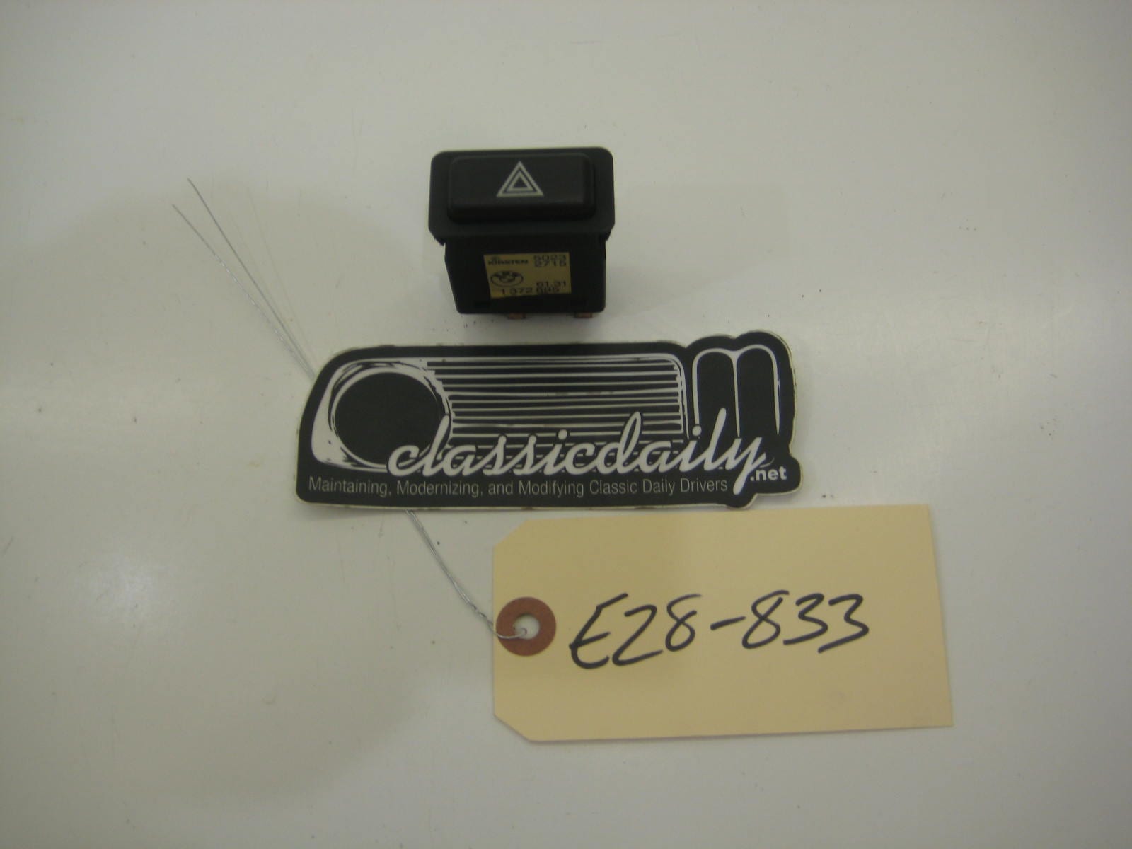 bmw e28 535 535is 528e hazard light switch
