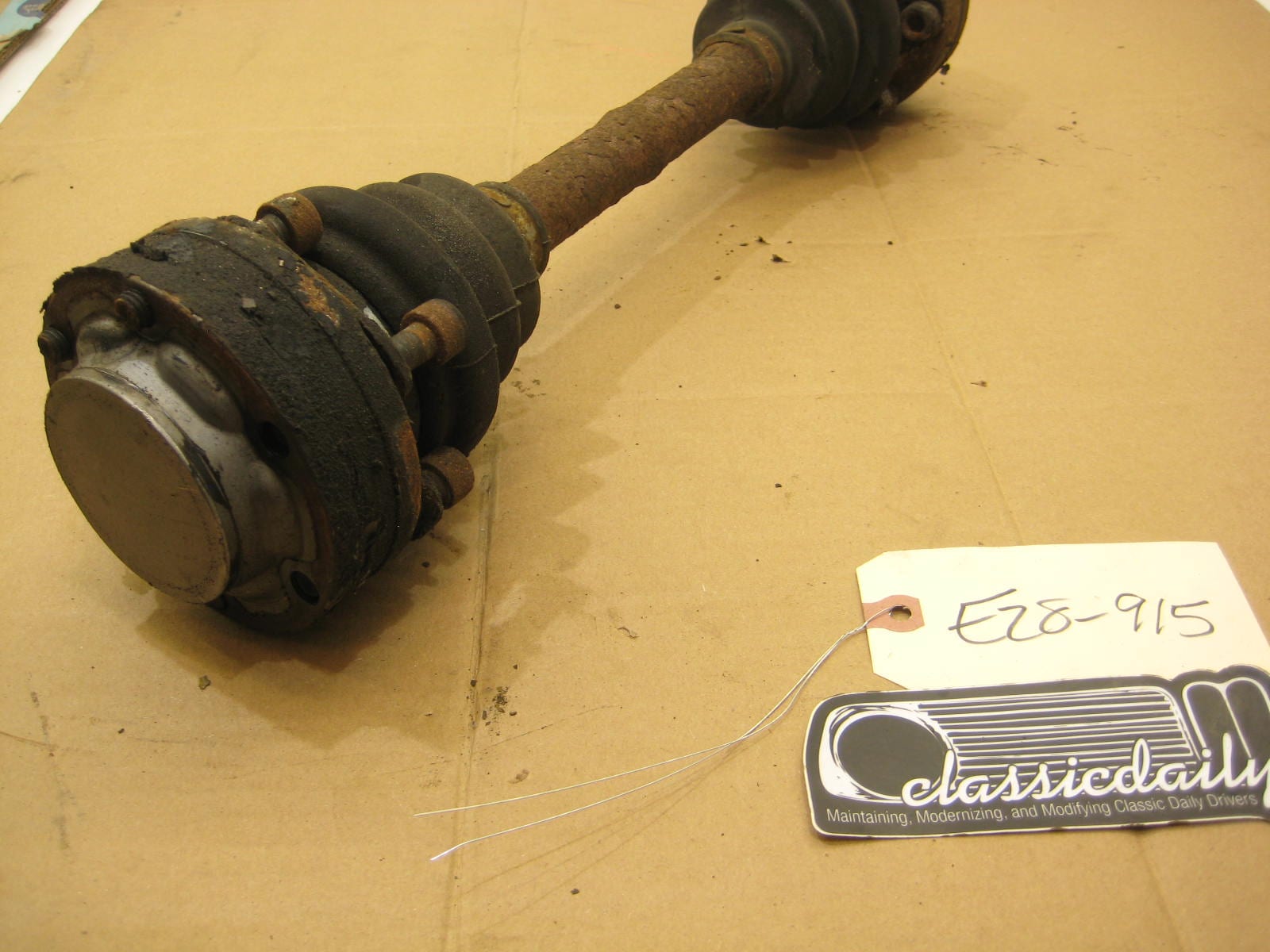 bmw e28 535 535is 528e cv axle