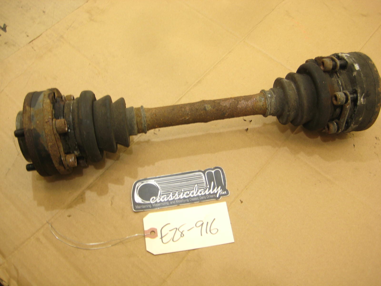bmw e28 535 535is 528e cv axle 2