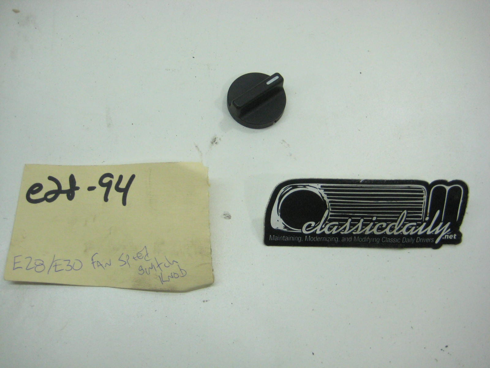 bmw e28 535 535is 528e e28 e30 fan speed switch knob