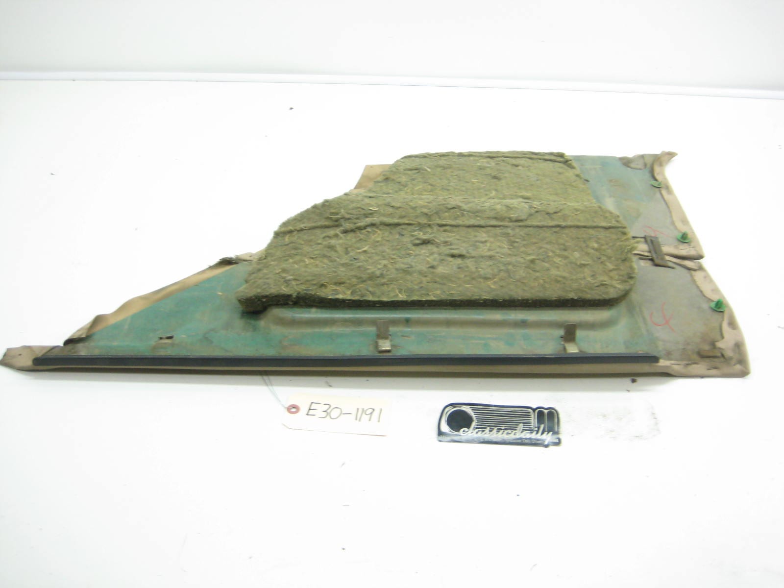 bmw e30 325 318 coupe interior rear drivers side panel tan door card
