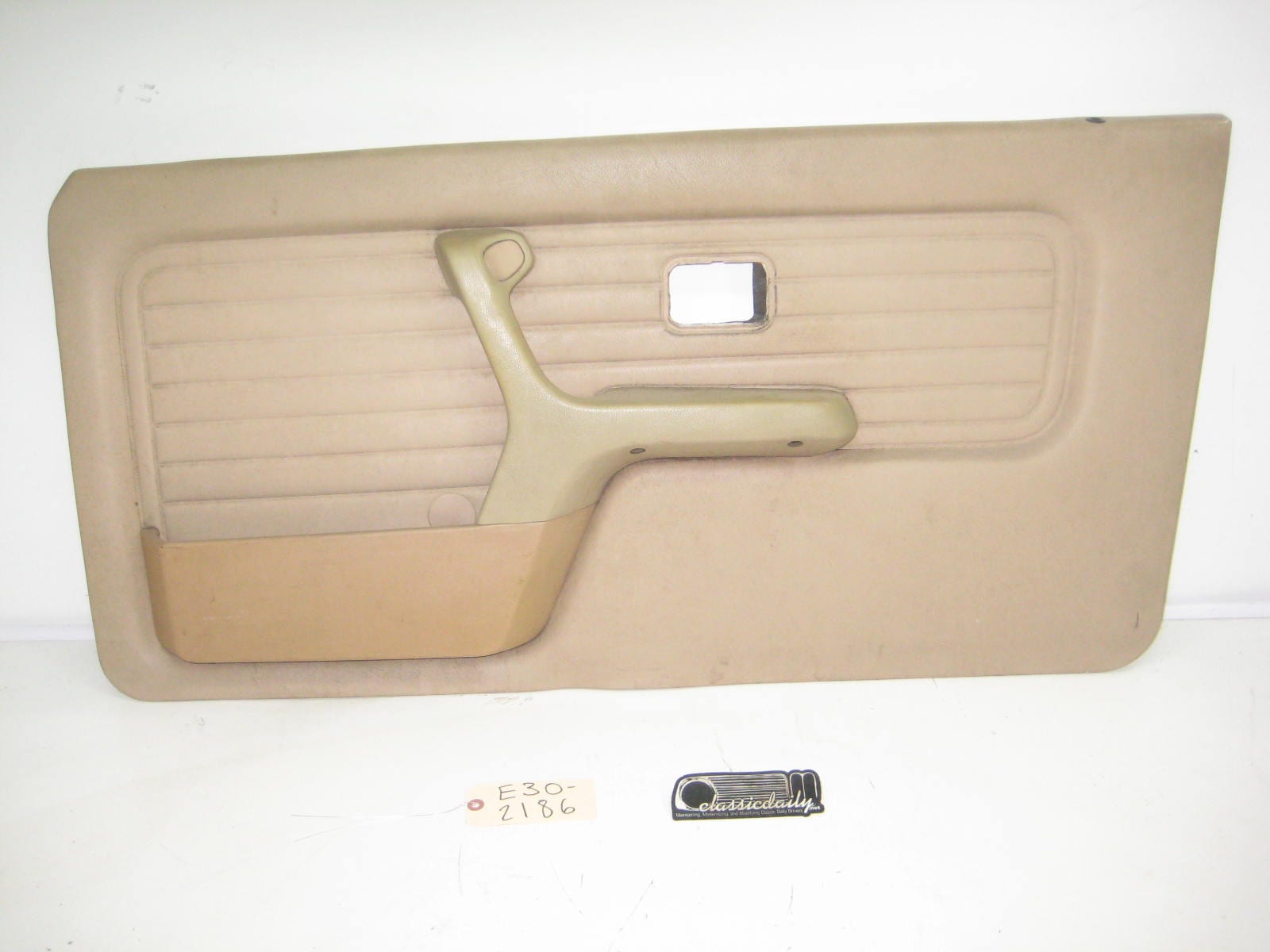 bmw e30 325 318 passenger tan vert door card panel