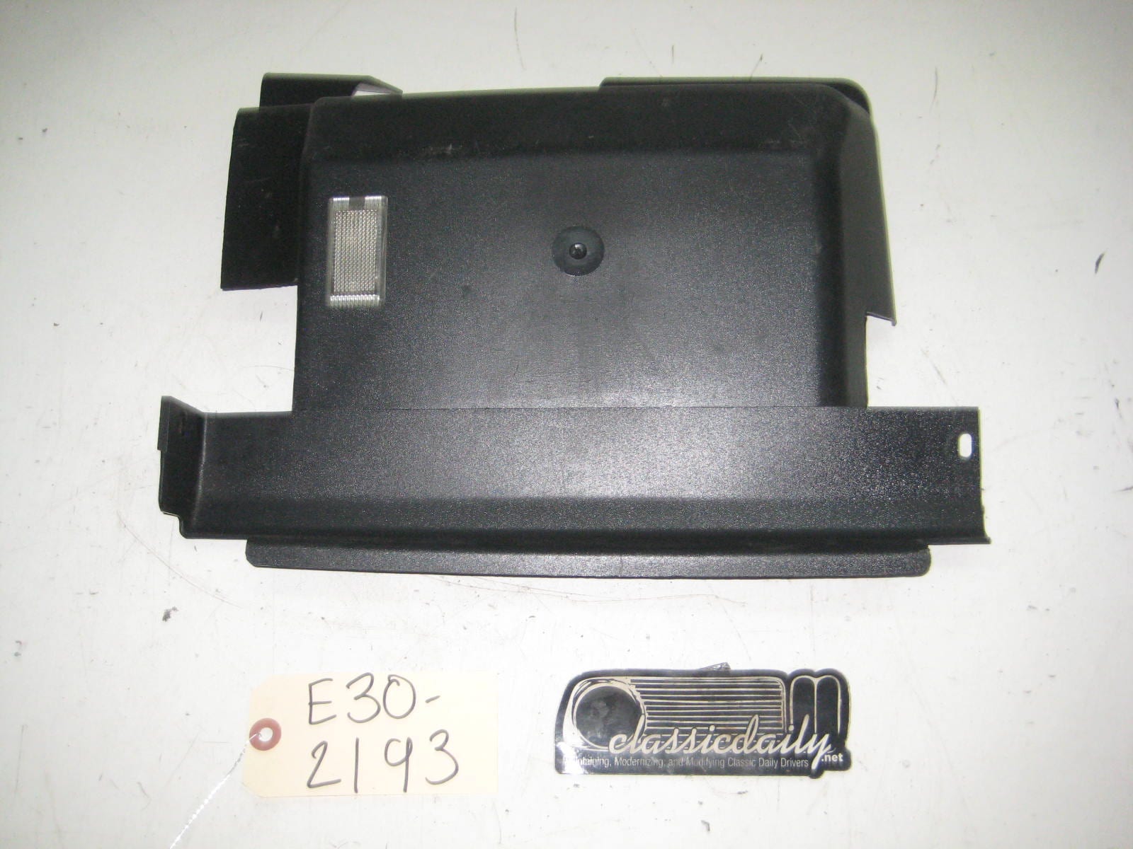 bmw e30 325 318 panel inside glove box with light