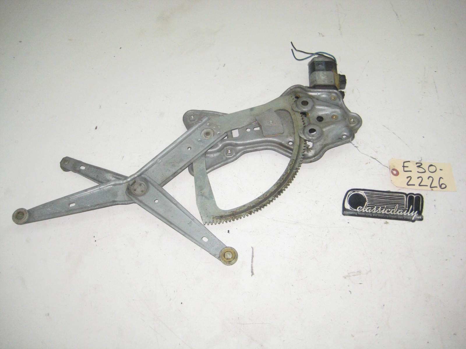 bmw e30 325 318 front passenger window regulator and motor