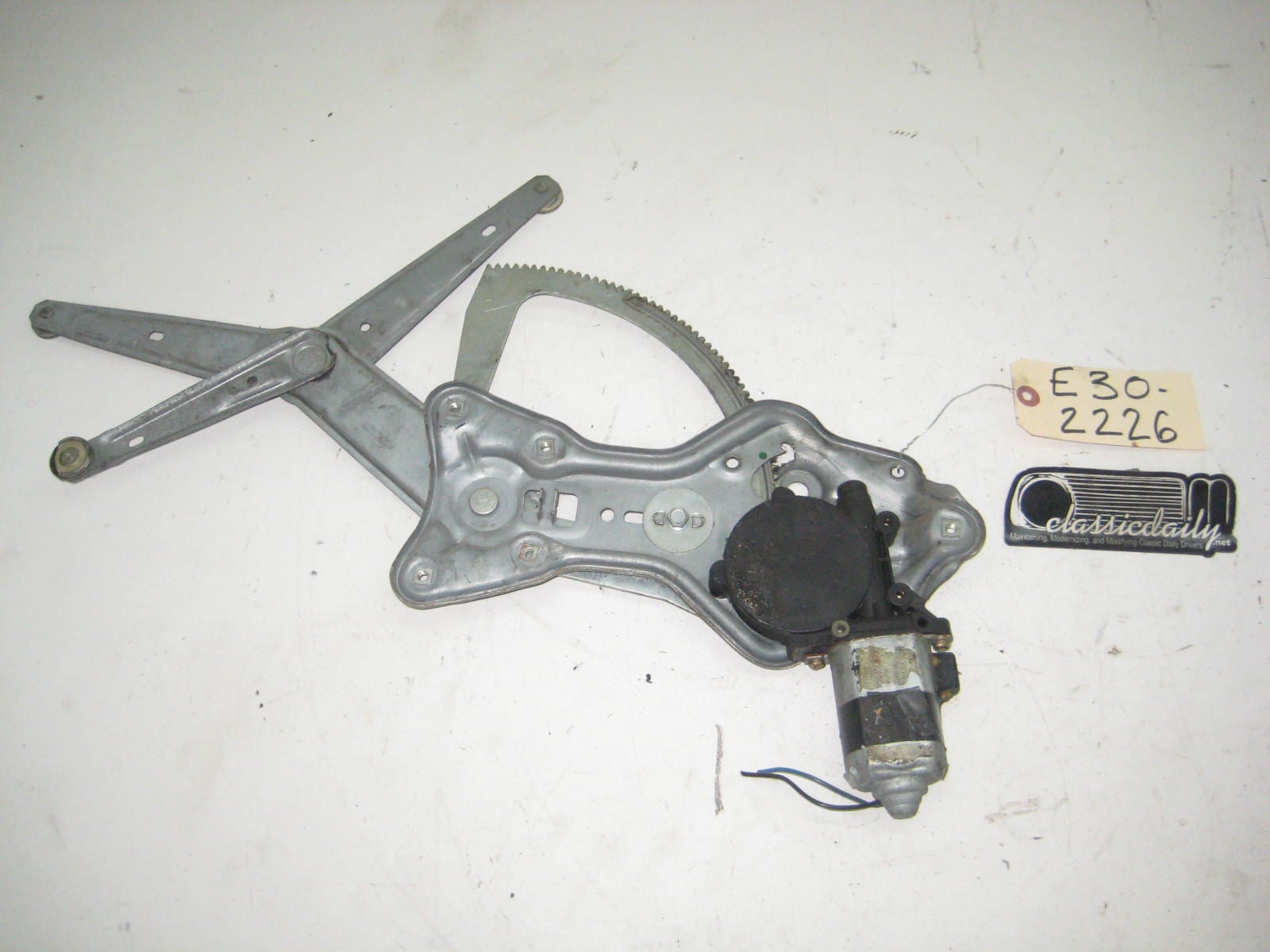 bmw e30 325 318 front passenger window regulator and motor