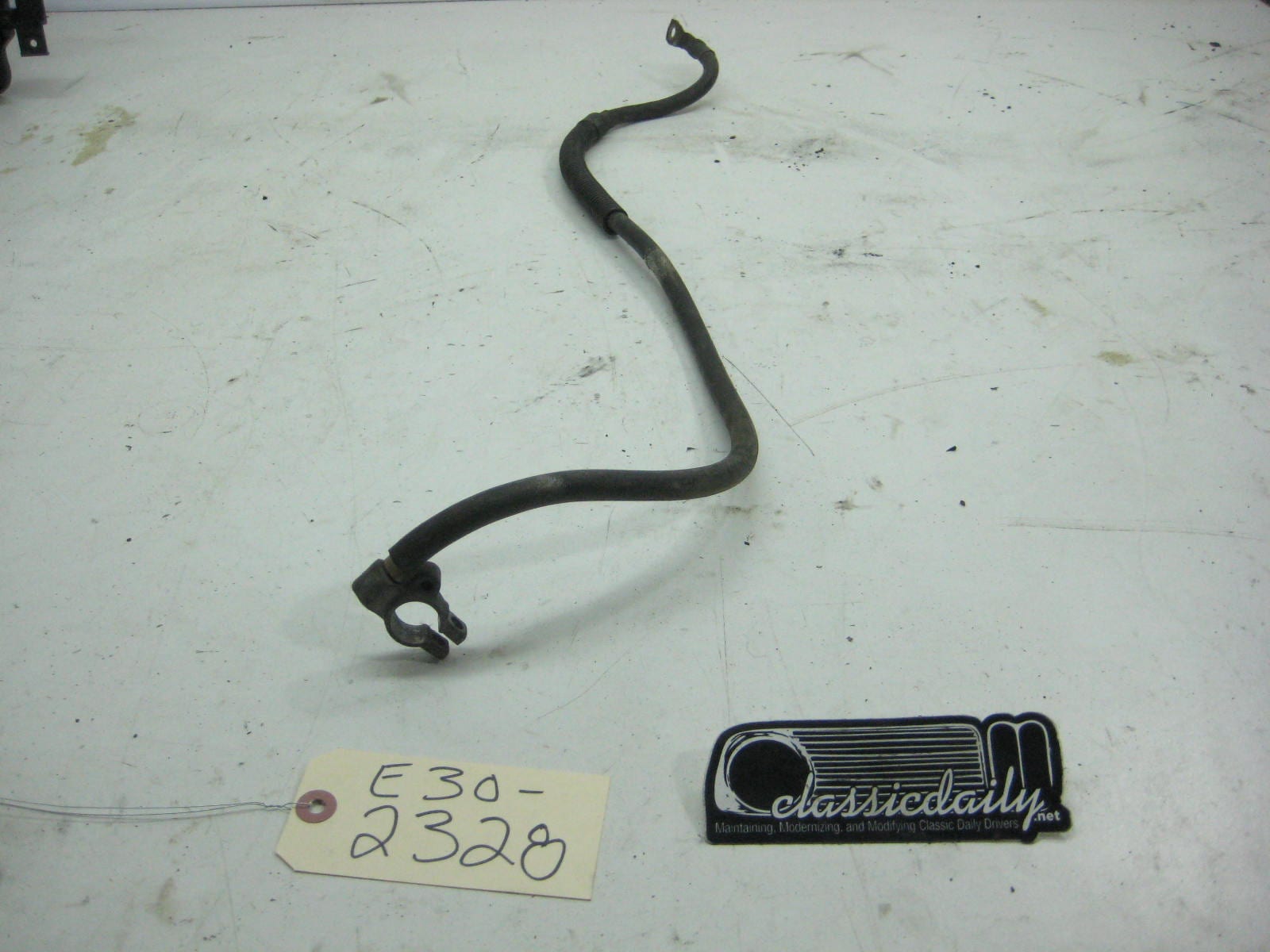 bmw e30 325 318 starter power cable