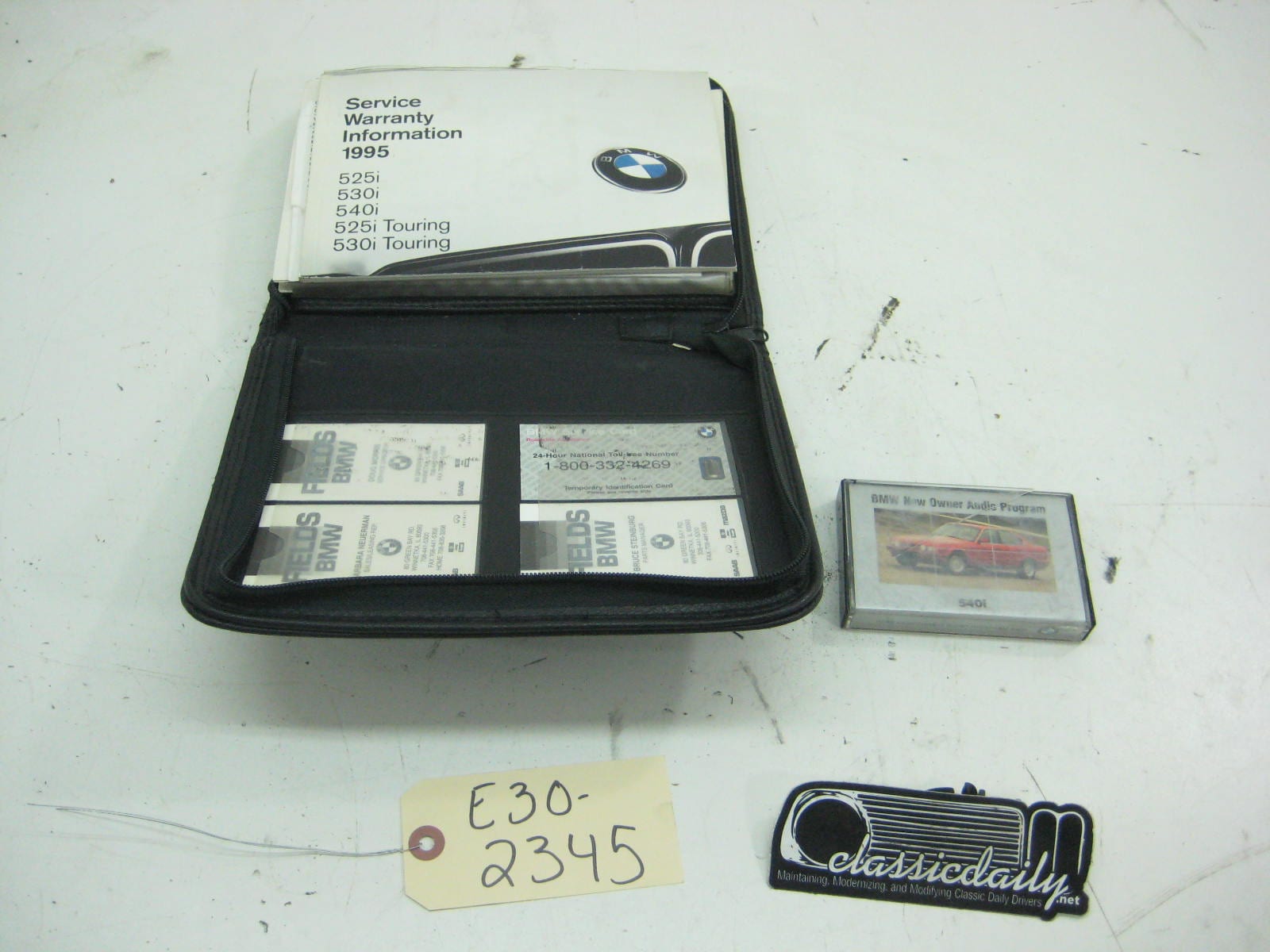 bmw e34 535 m5 owners manual