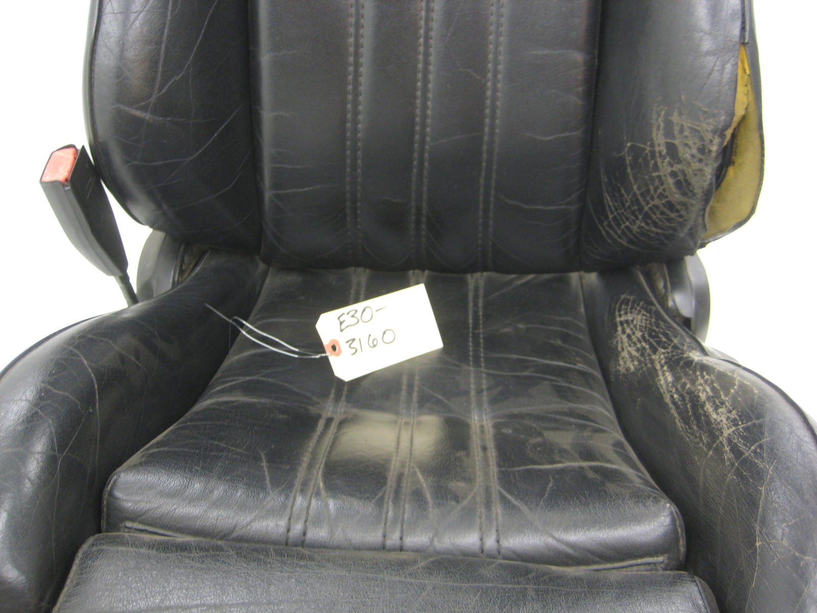 bmw e30 318 325 drivers side sport seat black coupe