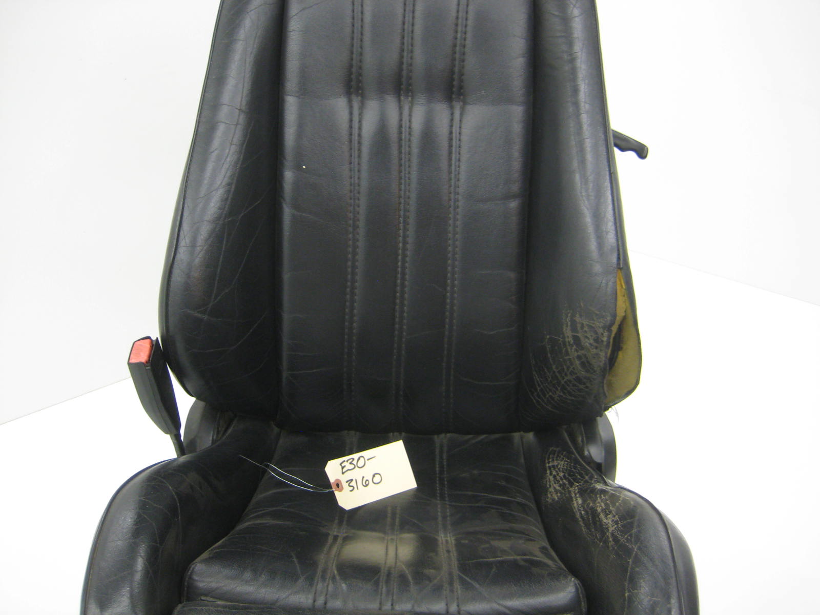bmw e30 318 325 drivers side sport seat black coupe