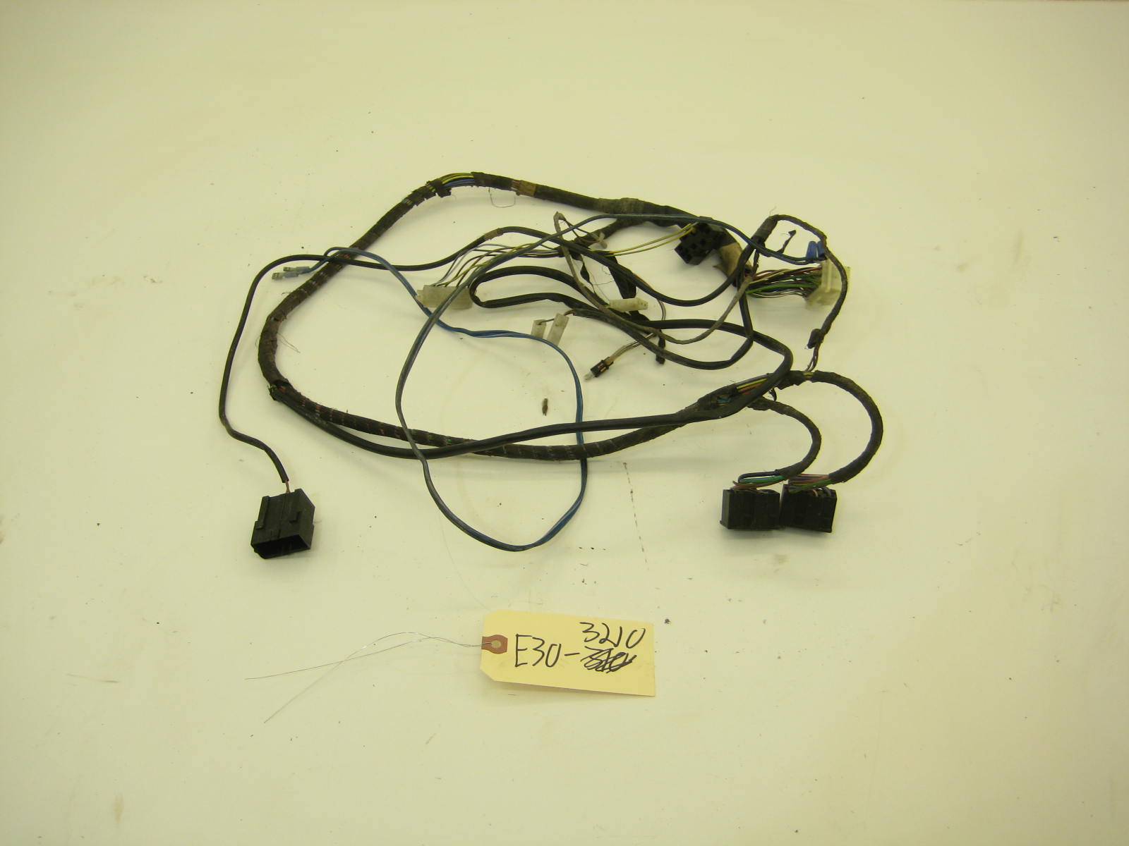 BMW E30 318 325 Dash Sector Wiring Harness Loom Early Model e30 3210