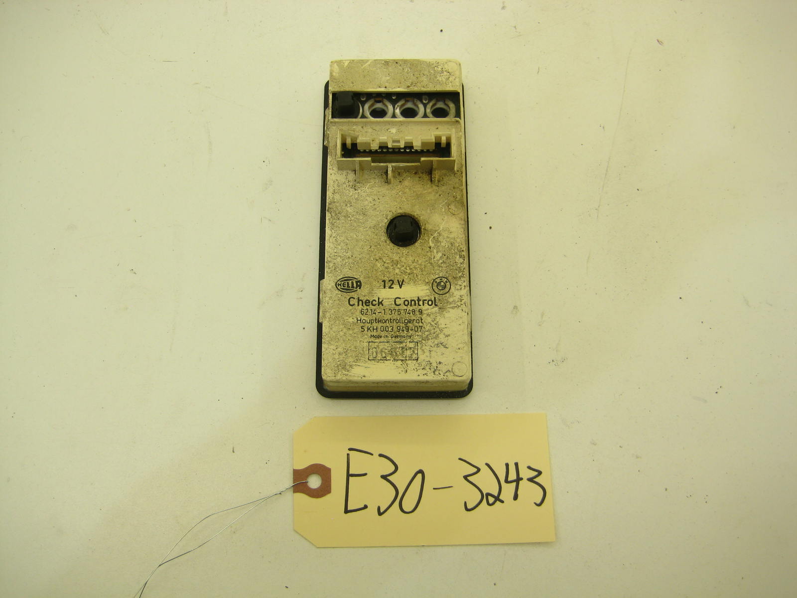 BMW E30 318 325 Check Panel E30 3243