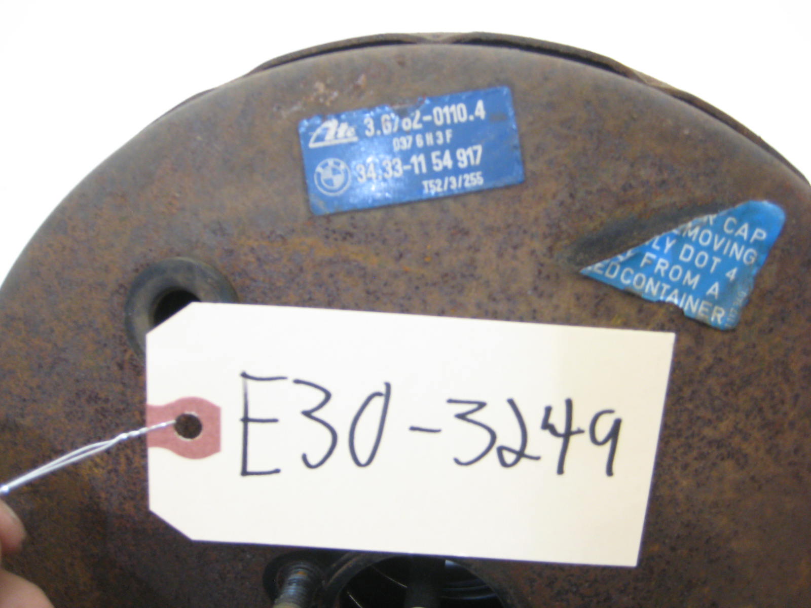 BMW E30 318 325 Brake Booster E30 3249