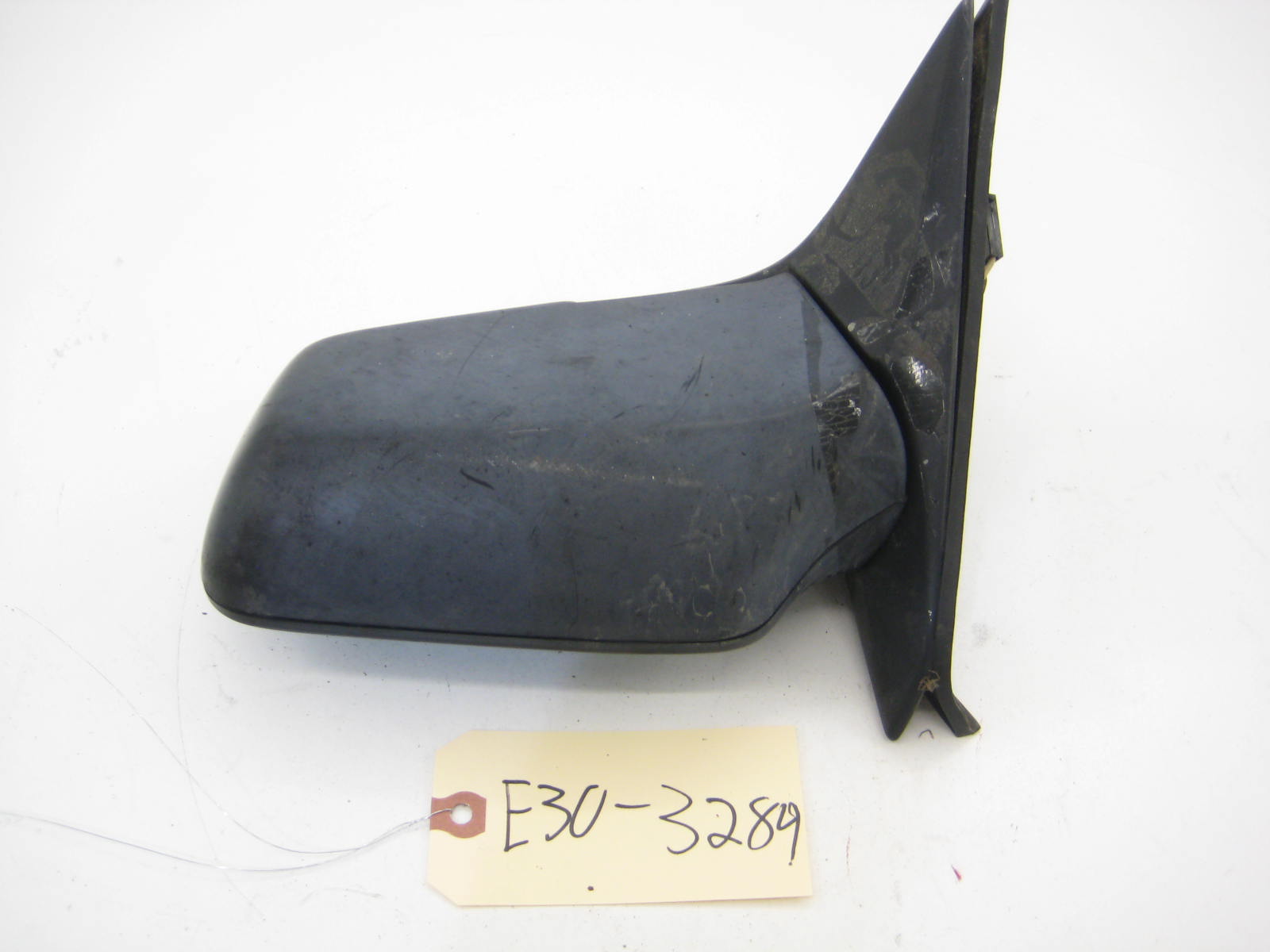 BMW E30 318 325 Drivers Left Black Side Mirror E30 3289