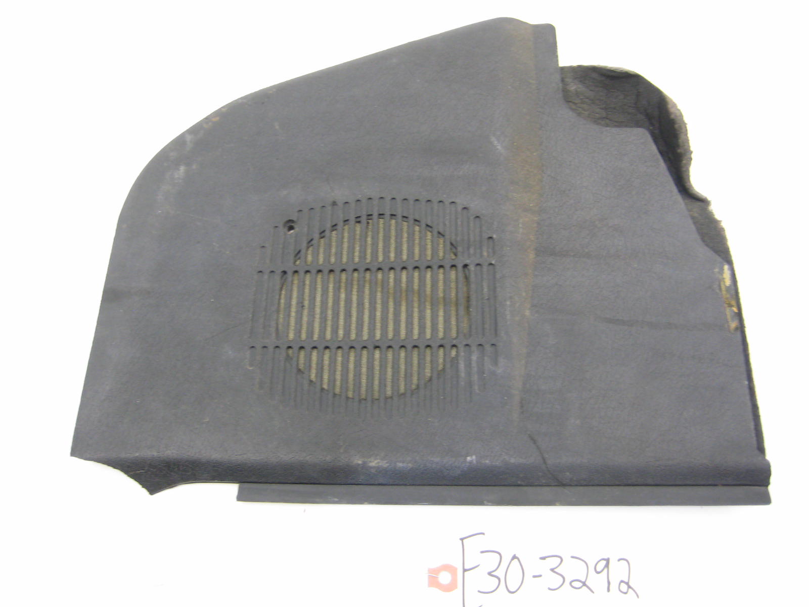 Passenger Side Black Kick Panel