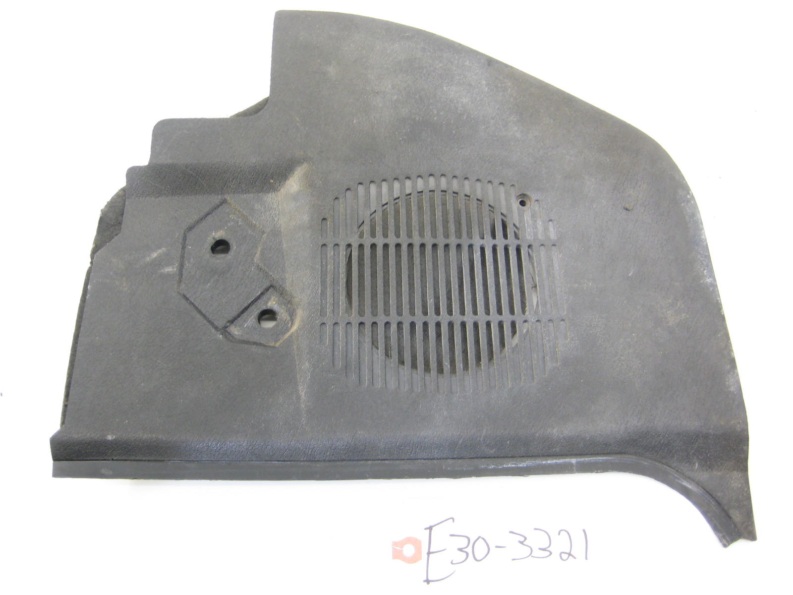 Drivers Side Black Kick Panel