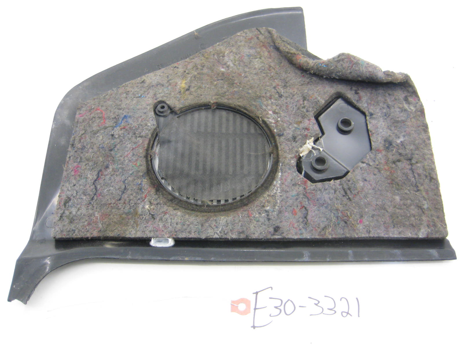 Drivers Side Black Kick Panel