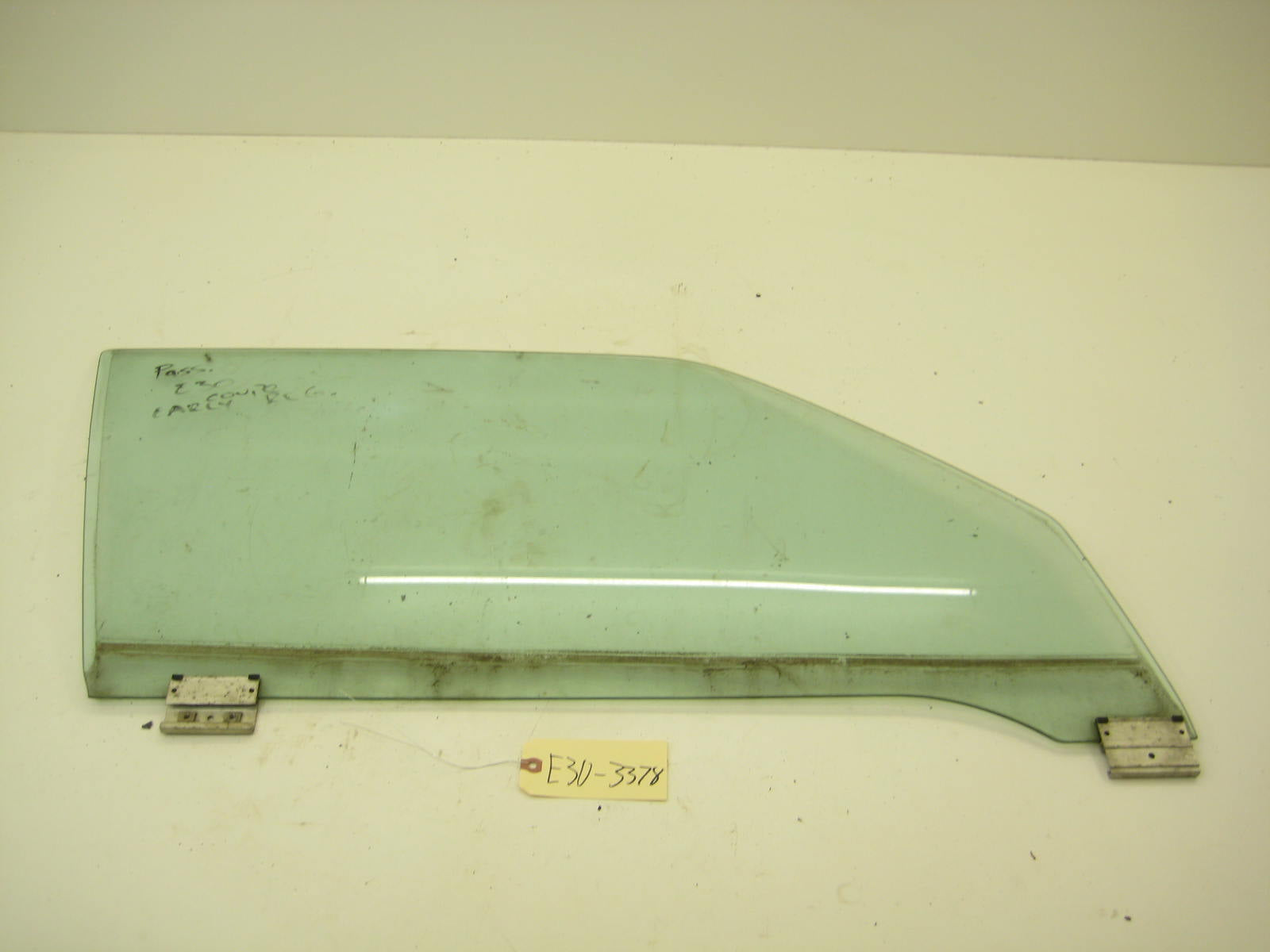 BMW E30 318 325 Early Coupe Passenger Window E30 3378