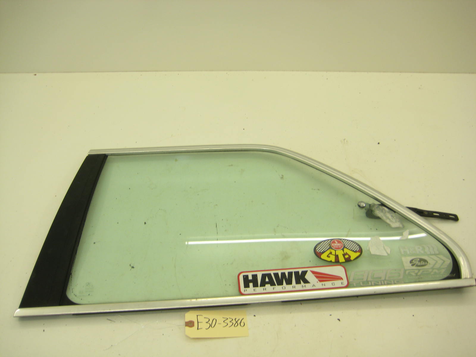 BMW E30 318 325 Driver Left Flip Out Rear Window E30 3386