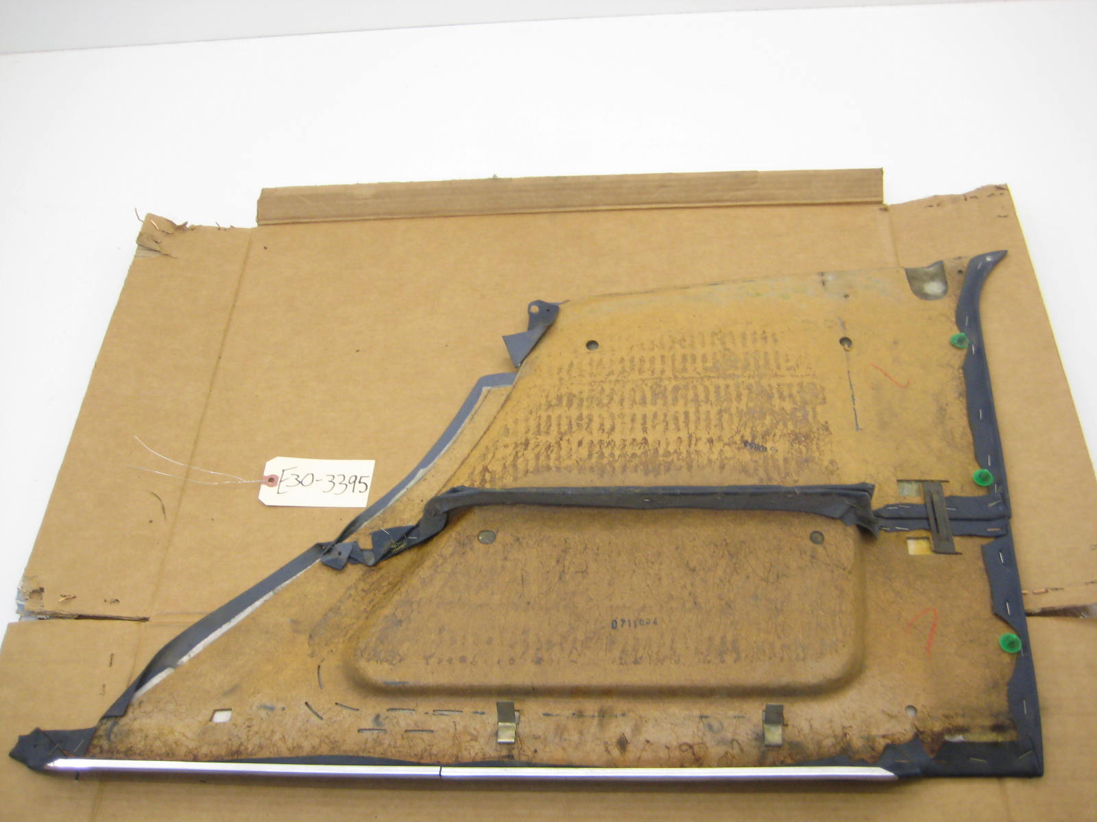 Drivers Left Blue Coupe Rear Door Card