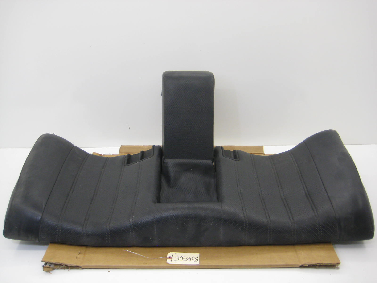 Black Vinyl Arm Rest Seat Back