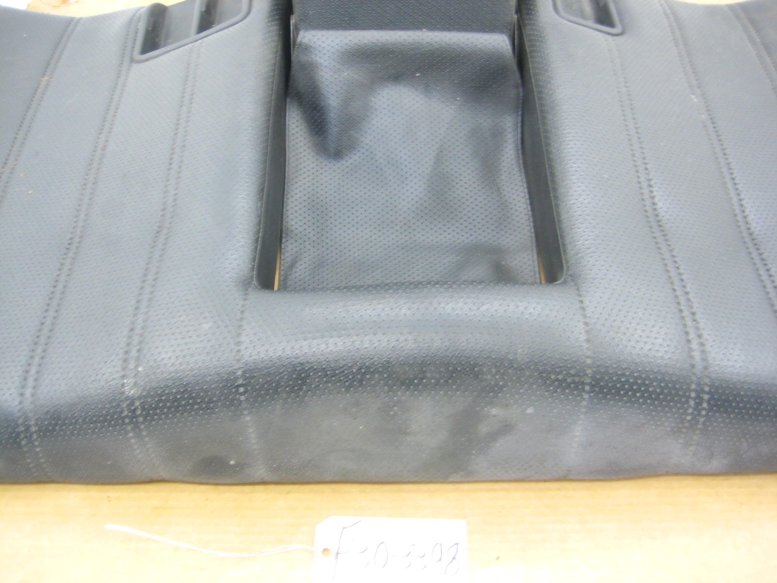 Black Vinyl Arm Rest Seat Back