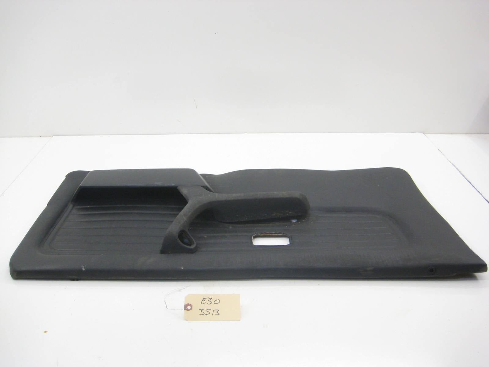 Left Driver Front Coupe Door Card Black