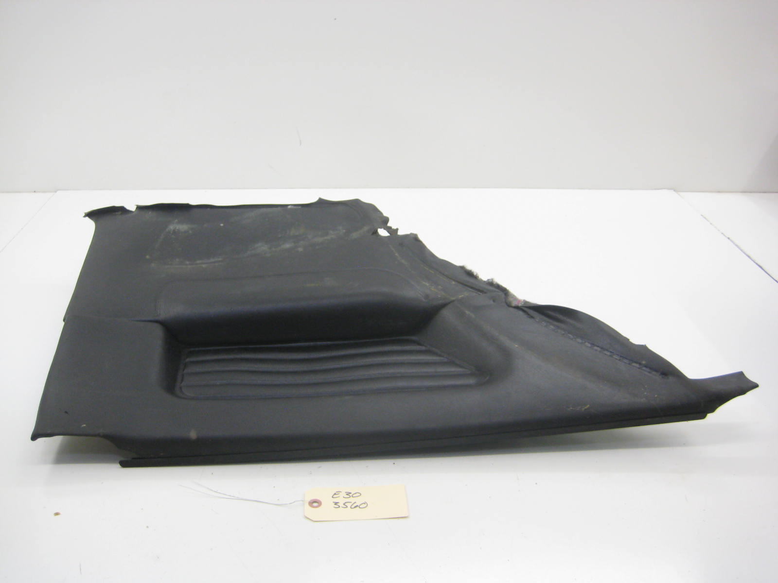 Right Passenger Side Coupe Rear Door Card Black