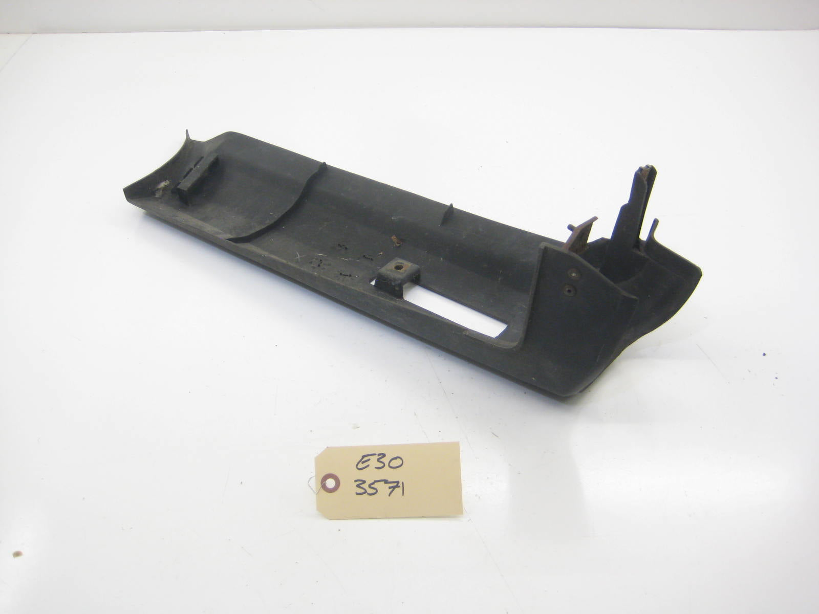 Left Drivers Rear Metal Bumper Trim