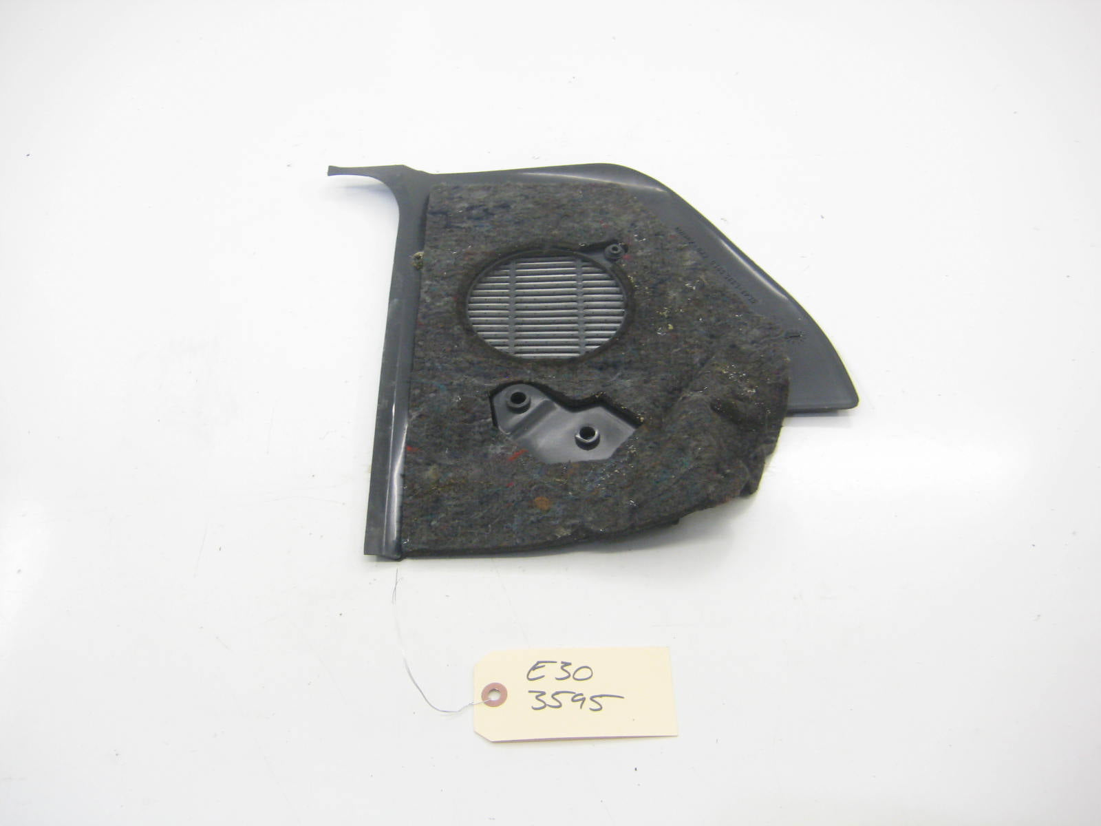 Left Drivers Side Kick Speaker Cover Black