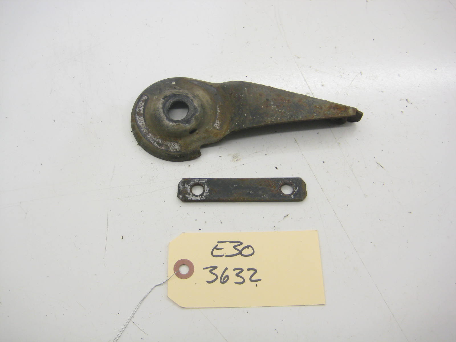 Left Drivers Subframe Reinforcement Plates