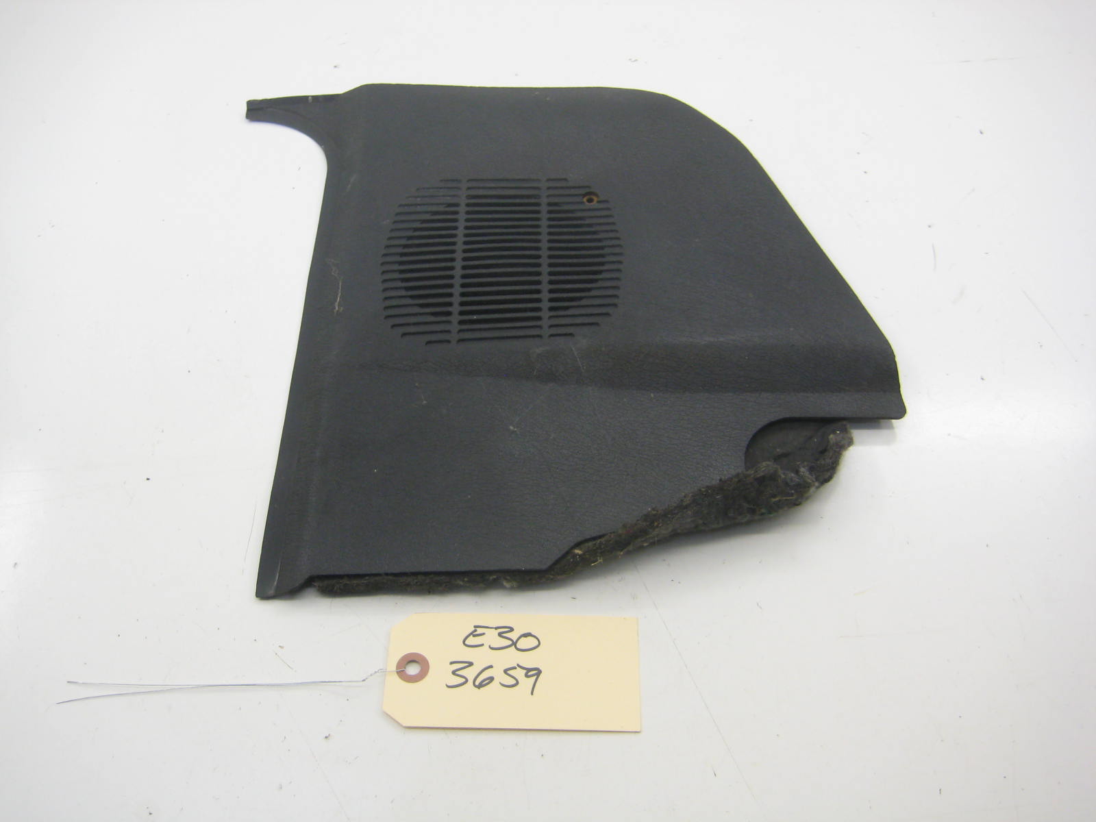 Passenger Right Black Kick Panel Speaker Cover