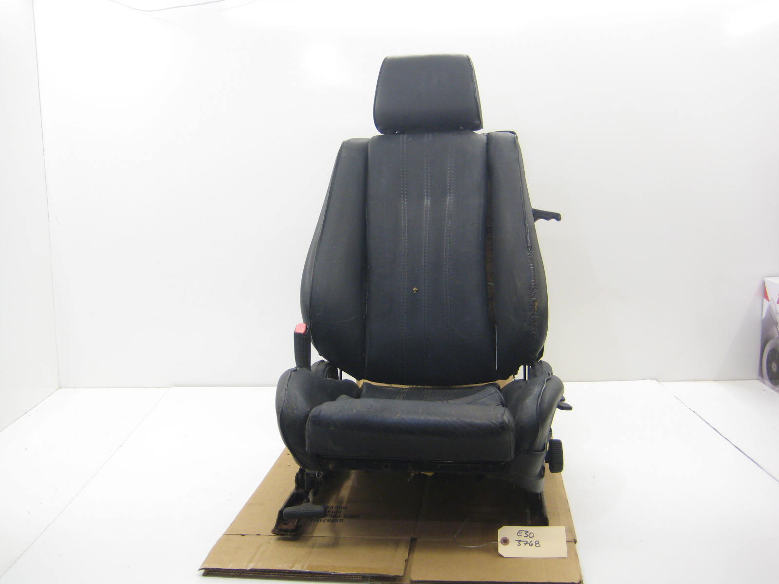 Black Driver Left Coupe Sport Seat