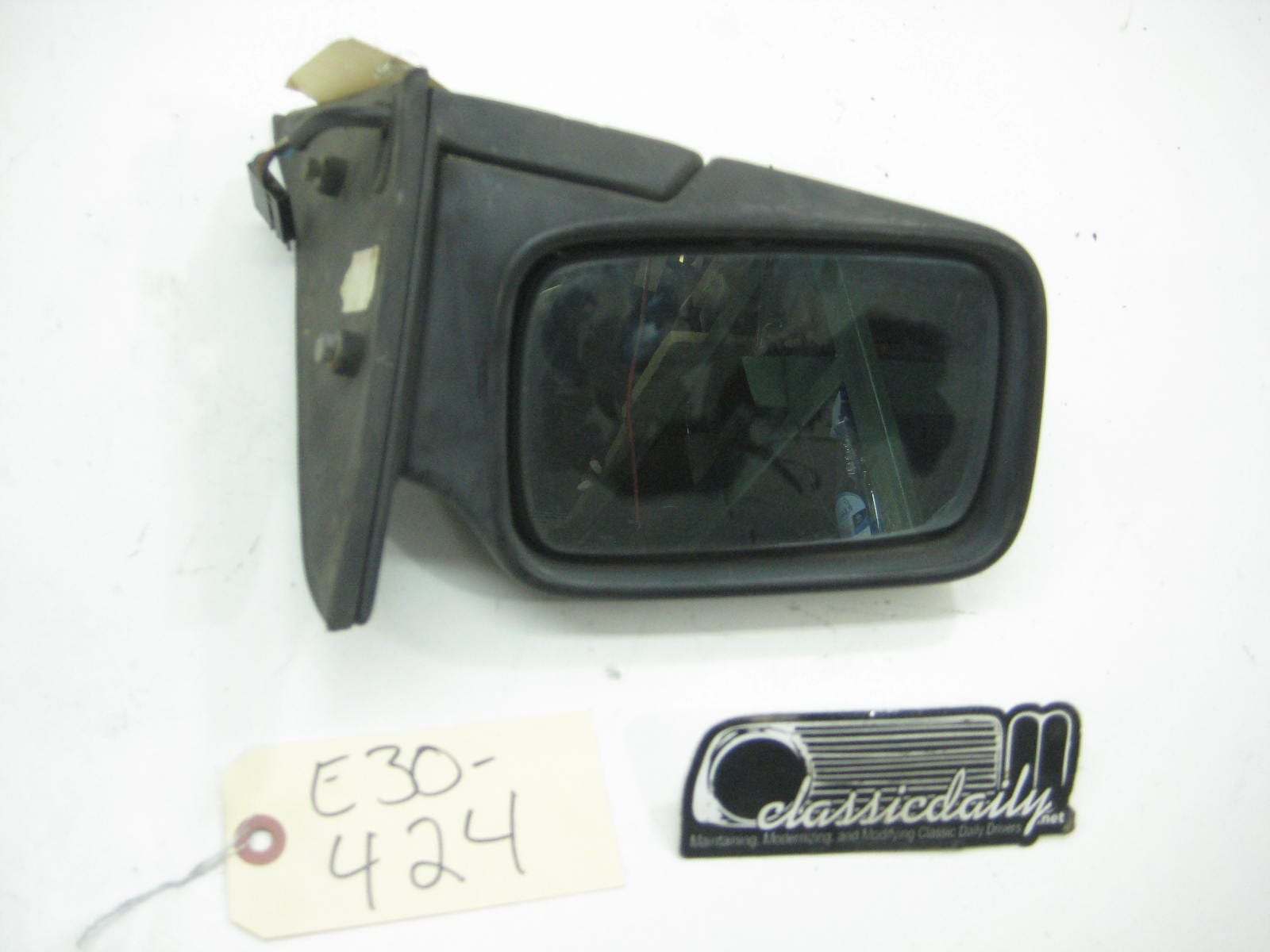bmw e30 325 318 e30 driver mirror black